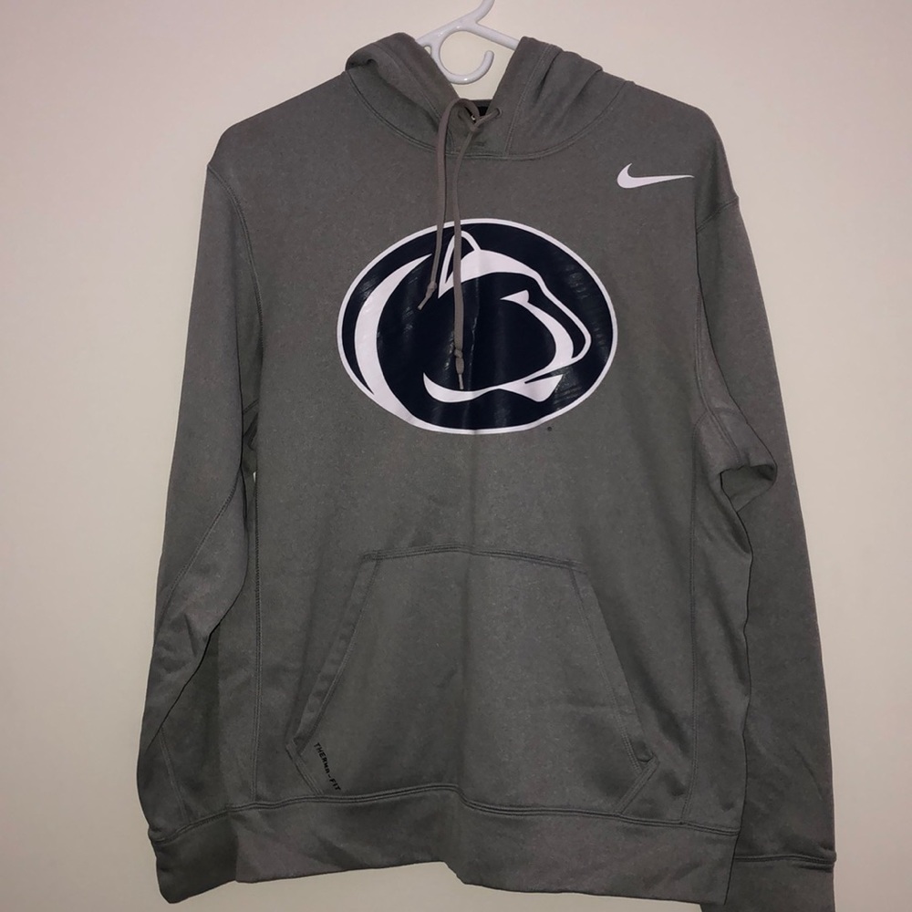Penn State Hoodie Tech fleece material